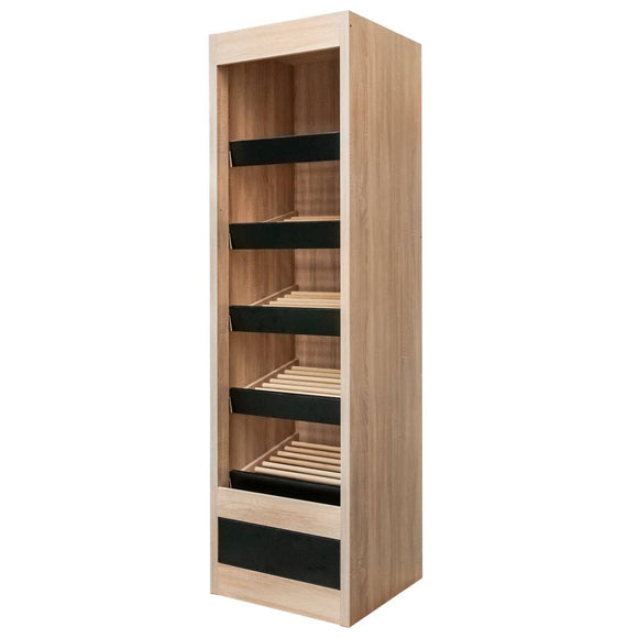 Raft pentru Mega M paine deschis H-205 cm L-60 cm G-58 cm stejar sonoma Raft pentru paine este un