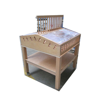 Raft pentru paine, expozitor pentru chifle 85x85xH124 cm, imagine 1