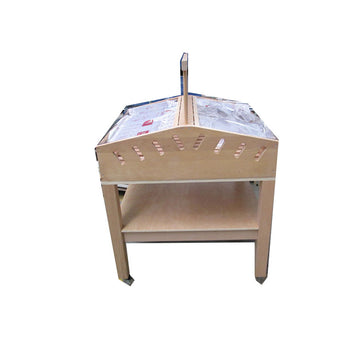 Raft pentru paine, expozitor pentru chifle 85x85xH124 cm, imagine 2