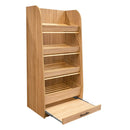 Raft pentru Mega M paine H-180 cm L-90 cm G-60 cm dab sonoma Raft pentru paine 180x90x60 cm