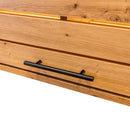 Raft pentru Mega M paine H-205 cm L-100 cm G-60 cm plexi iluminare LED stejar artisan