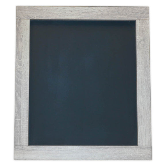 Rama cu tabla de scris cu creta promotionala L-70 cm H-60 cm Stejar deschis