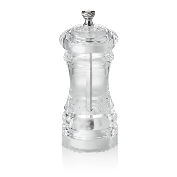 Rasnita de piper cu mecanism ceramic CLASSIC MILL ACRYL, inaltime 12 cm, ceramica, acril Cu mecanism de rasnire ceramic
