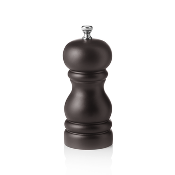 Rasnita de sare cu mecanism ceramic CLASSIC MILL, inaltime 11 cm, maro mat, ceramica, lemn Cu mecanism de macinare din