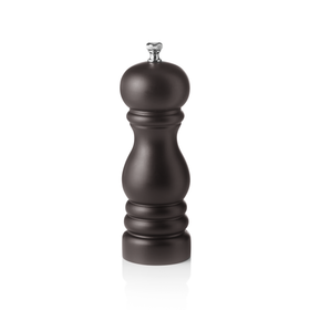Rasnita de sare cu mecanism ceramic CLASSIC MILL, inaltime 15 cm, maro mat, ceramica, lemn