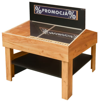 Raft pentru paine promotional 122x98.5xH138.5 cm, stejar kraft, imagine 1