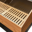 Regal pentru Mega M paine promotional H-138.5 cm L-122 cm G-98.5 cm stejar kraft