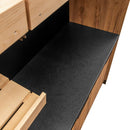 Raft de expunere-vanzare casa marcat H-230 cm L-364 cm G-63 cm kraft/negru-5