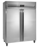 Congelator vertical inox RF1420C, 954 l, -22/-18C, 2 usi Tefcold – congelator vertical inox pentru restaurant si bucatarie profesionala