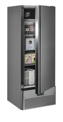 Congelator vertical snack inox RF500SNACK vedere laterala Tefcold – congelator vertical inox snack pentru fast-food si bucatarie profesionala