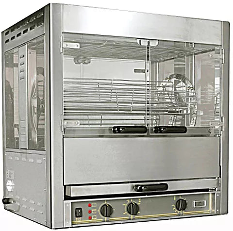 Rotisor electric rotativ - 8,5 kW, Capacitate 25 pui, Alimentare 380V