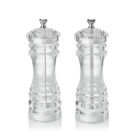 Set rasnite sarepiper cu mecanism ceramic CLASSIC MILL ACRYL, inaltime 15 cm, ceramica, acril
