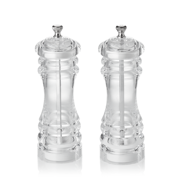 Set rasnite sarepiper cu mecanism ceramic CLASSIC MILL ACRYL, inaltime 15 cm, ceramica, acril