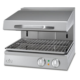 Salamandra gratinator electric, inaltime reglabila, 380 V, 4,8 kW Aparatul are un cadru din