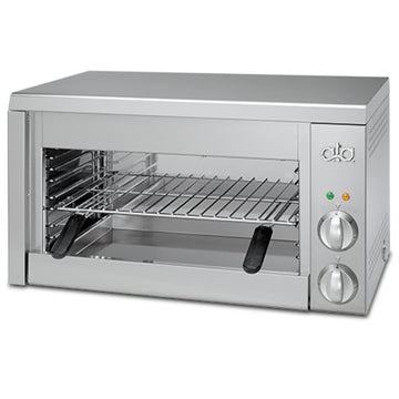 Salamandra gratinator electric de putere, 380 V, 4,8 kW Aparatul are un cadru din