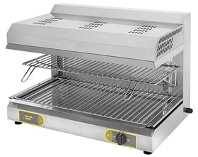 Gratinator / Salamandra cu capac Fix - 3 Zone de incalzire independente, 4,5 kW, 380V