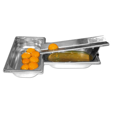 Separator galbenus oua, 30 cm, inox