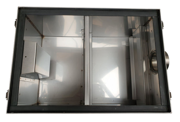 Separator grasimi inox pentru bucatarie, 22 L, cu filtru inox Confectionat din inox AISI 304