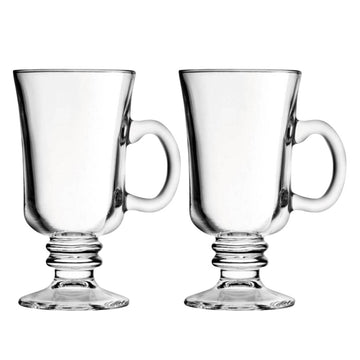 Set 2 pahare irish coffee 230 ml, Ø75 H 138 mm Setul de 2 pahare pentru