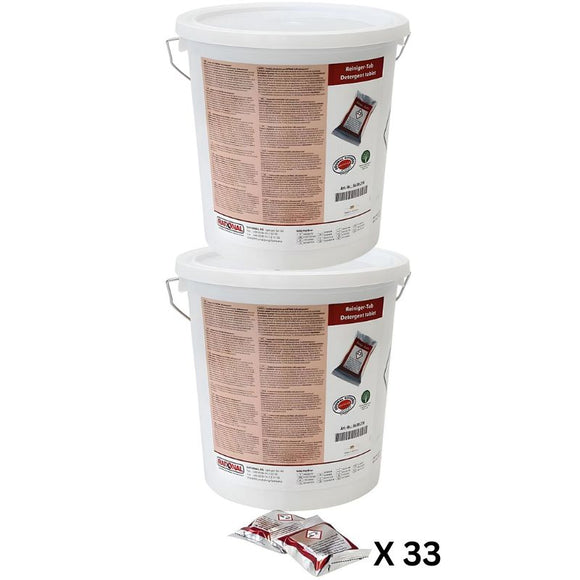 Set 20033 pastile rosii RATIONAL pentru spalare cuptoare - PROMOTIE