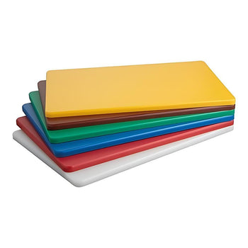 Set 6 tocatoare colorate HACCP 35x24 cm grosime 10 mm Setul de 6 tocatoare HACCP