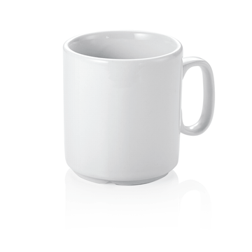 Set 6 cani portelan, Ø 8 cm, 290 ml