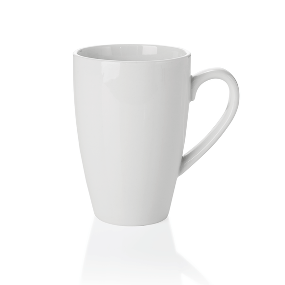 Set 6 cani portelan, conic, Ø 6,5 cm, 250 ml