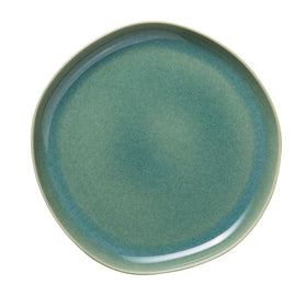 Set 6 farfurii Ø28 cm, ceramica - model Organic Myrtle Green html Set de 6 farfurii