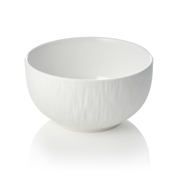 Set boluri MAYA SHIRO, adanci, Ø 15 cm, 750 ml, albe, set de 4 bucati, portelan