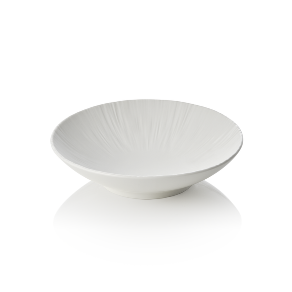 Set de boluri MAYA SHIRO, adanci, Ø 19 cm, 0,5 litri, alb, set de 4 bucati, portelan