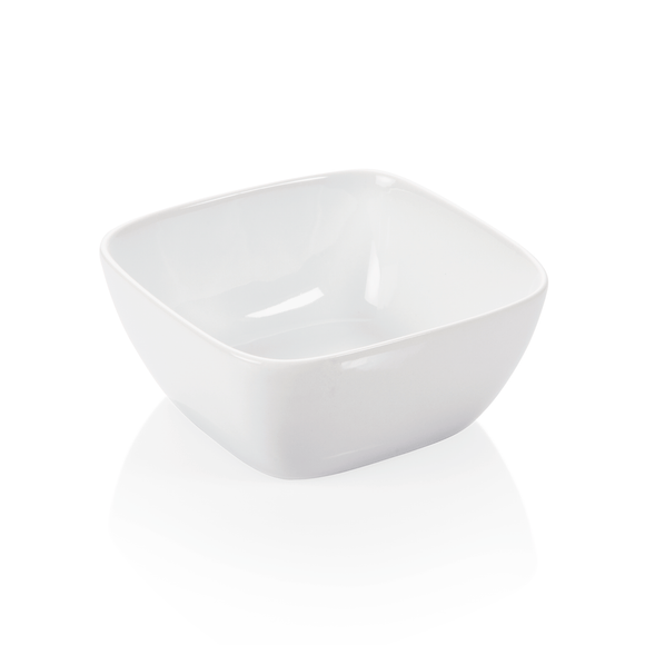 Set boluri, 2 litri, 20 x 20 x 8,5 cm, set 4 bucati, portelan