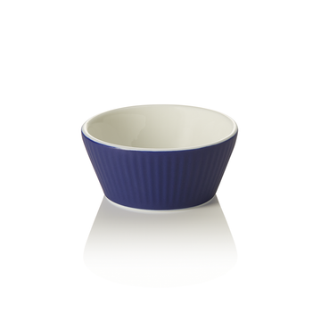 Set boluri pentru ramekin, Ø 7 cm, 100 ml, albastru, 6 bucati, portelan