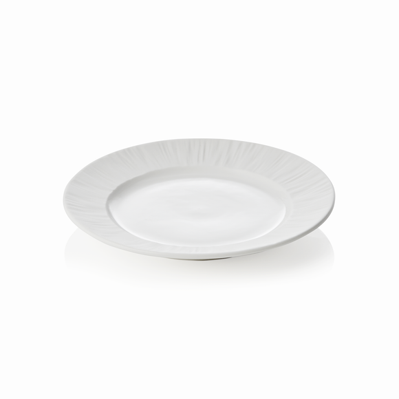Set farfurii MAYA SHIRO, intinse, Ø 16,5 cm, albe, set 6 bucati, portelan