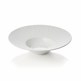 Set farfurii pentru paste MAYA SHIRO, Ø 24 cm, 110 ml, alb, set 3 bucati, portelan