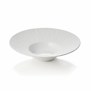 Set farfurii pentru paste MAYA SHIRO, Ø 24 cm, 110 ml, alb, set 3 bucati, portelan