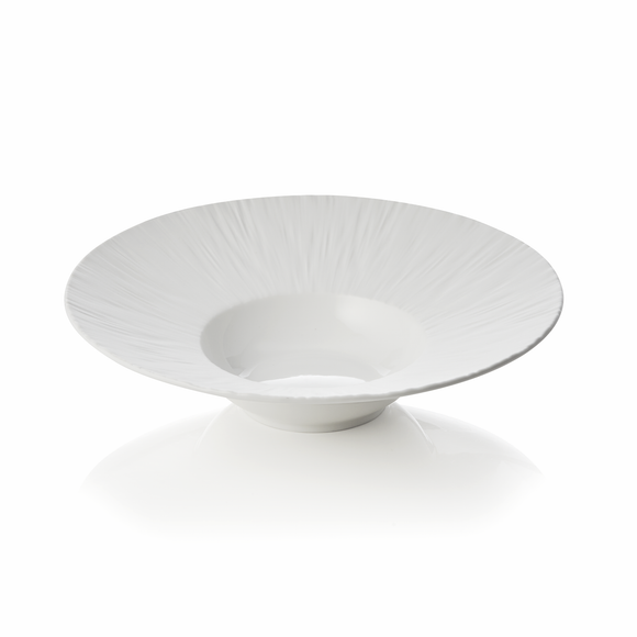 Set farfurii pentru paste MAYA SHIRO, Ø 24 cm, 110 ml, alb, set 3 bucati, portelan