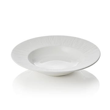 Set farfurii pentru supa MAYA SHIRO, Ø 23,5 cm, alb, set 3 bucati, portelan