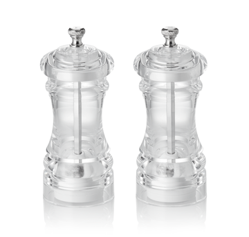 Set rasnite sarepiper cu mecanism ceramic CLASSIC MILL ACRYL, inaltime 12 cm, ceramica, acril