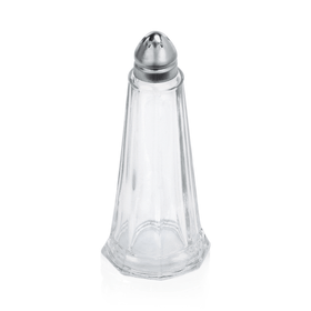 Set solnita si pipernita, Ø 4,5 cm, inaltime 11 cm, set 12 bucati, inox, sticla