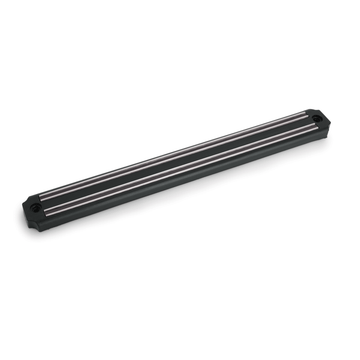 Sina magnetica pentru cutite 62 cm, plastic negru, montaj perete