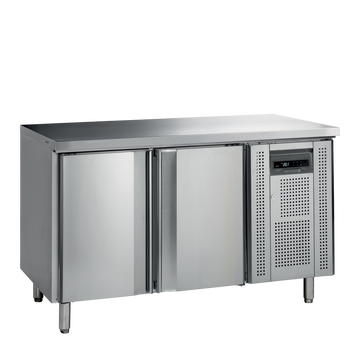 Congelator masa snack bar inox SK6210BT, 230 l, -20/-10C, 2 usi Tefcold – congelator masa inox pentru snack bar, fast-food si bucatarie profesionala