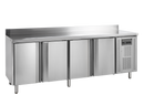 Congelator masa snack bar inox cu splash SK6410BT, 460 l Tefcold – congelator masa inox cu splash-guard pentru snack bar si fast-food profesional