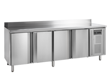 Congelator masa snack bar inox cu splash SK6410BT, 460 l Tefcold – congelator masa inox cu splash-guard pentru snack bar si fast-food profesional