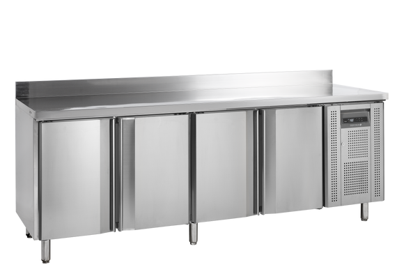 Congelator masa snack bar inox cu splash SK6410BT, 460 l Tefcold – congelator masa inox cu splash-guard pentru snack bar si fast-food profesional
