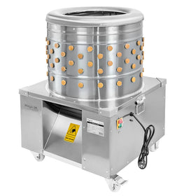 Deplumator pentru pasari, Ø tambur 55 cm,  3-4 pui 1.5 kg/min, 1500 W