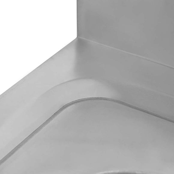Spalator inox cu o cuva de 40x50xH25, polita, 60x70xH85 cm