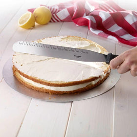 Spatula dreapta inox 38 cm, cu gradatii in cm - WESTMARK