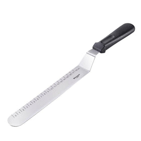 Spatula unghiulara inox 38 cm, cu gradatii cm - WESTMARK