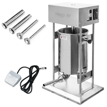 Sprit electrica Mega M pentru carnati salam, inox, capacitate 20L, 0.3 kW