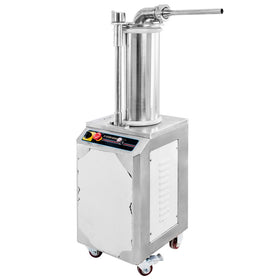 Sprit hidraulica Mega M pentru carnati salam, inox, capacitate 15 L, productivitate 300 kgh, 0.75 kW